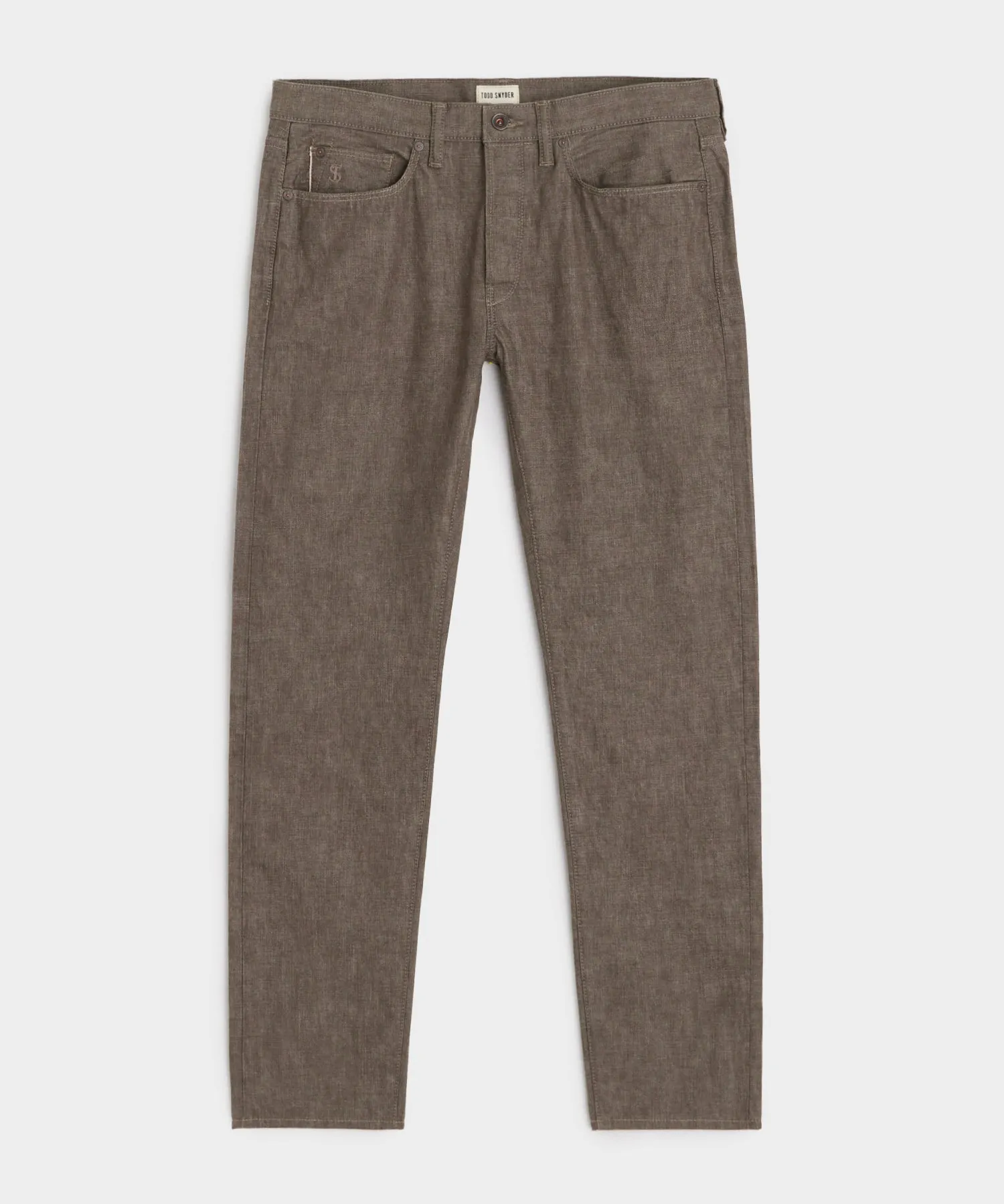 Slim Lightweight Japanese Selvedge Jean in Whiskey