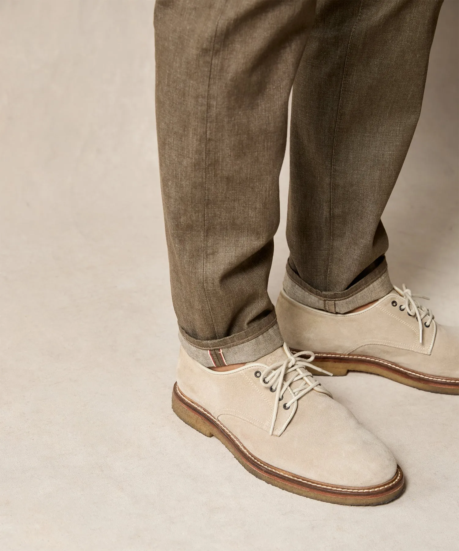 Slim Lightweight Japanese Selvedge Jean in Whiskey