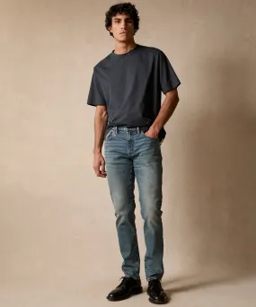 Slim Stretch Jean in Medium Indigo Wash