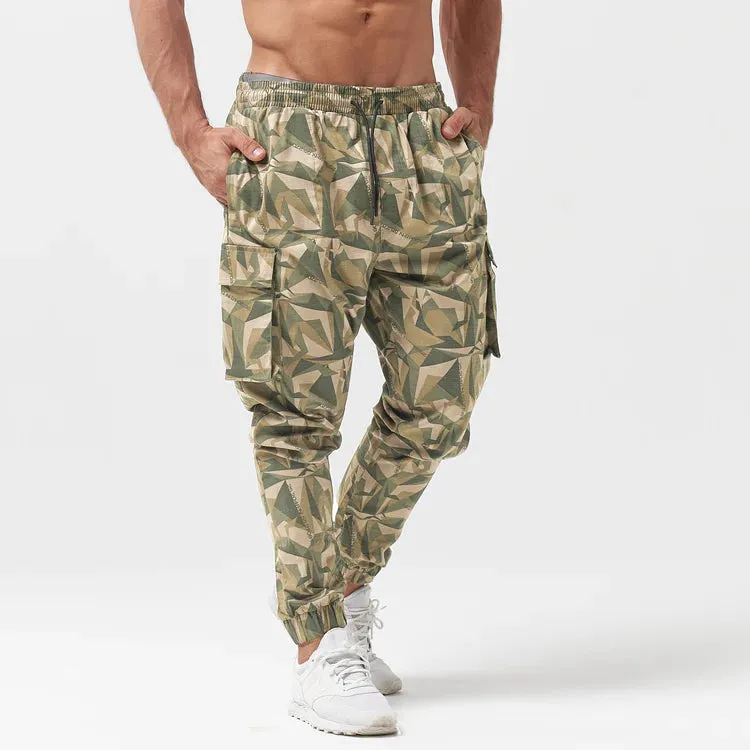 SQUATWOLF Men's Code Camo Cargo Pants