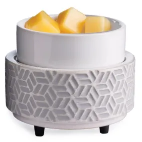 Stone Hexagon 2-in-1 Fragrance Warmer CWDHEX