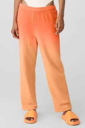 Straight Leg Ombre Sweatpant - Summer Sunset