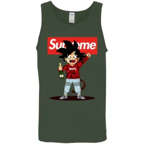 Supreme Songoku T-shirt Men Cotton Tank