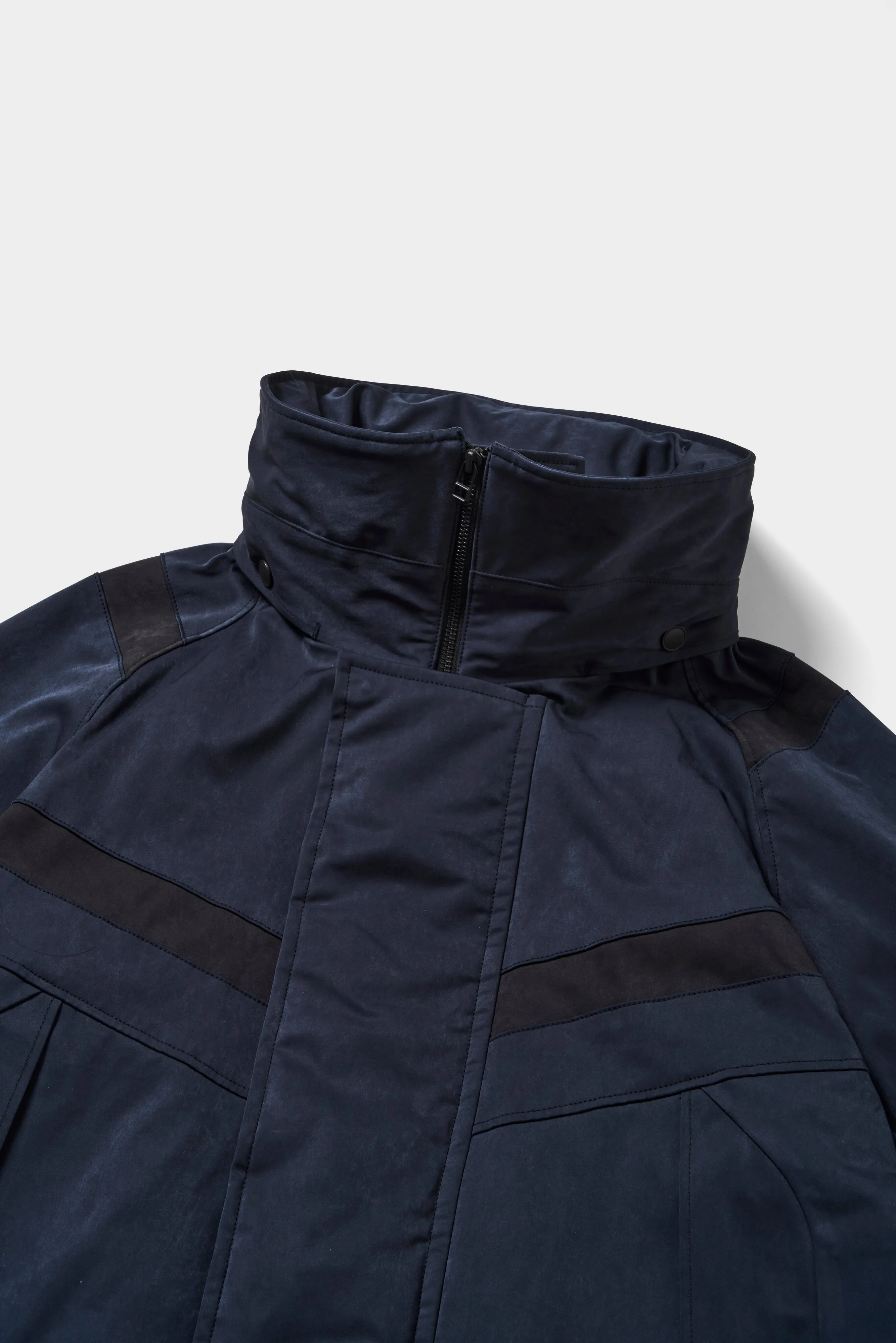 TECH SUEDE MONSTER PARKA .12【D .NAVY】