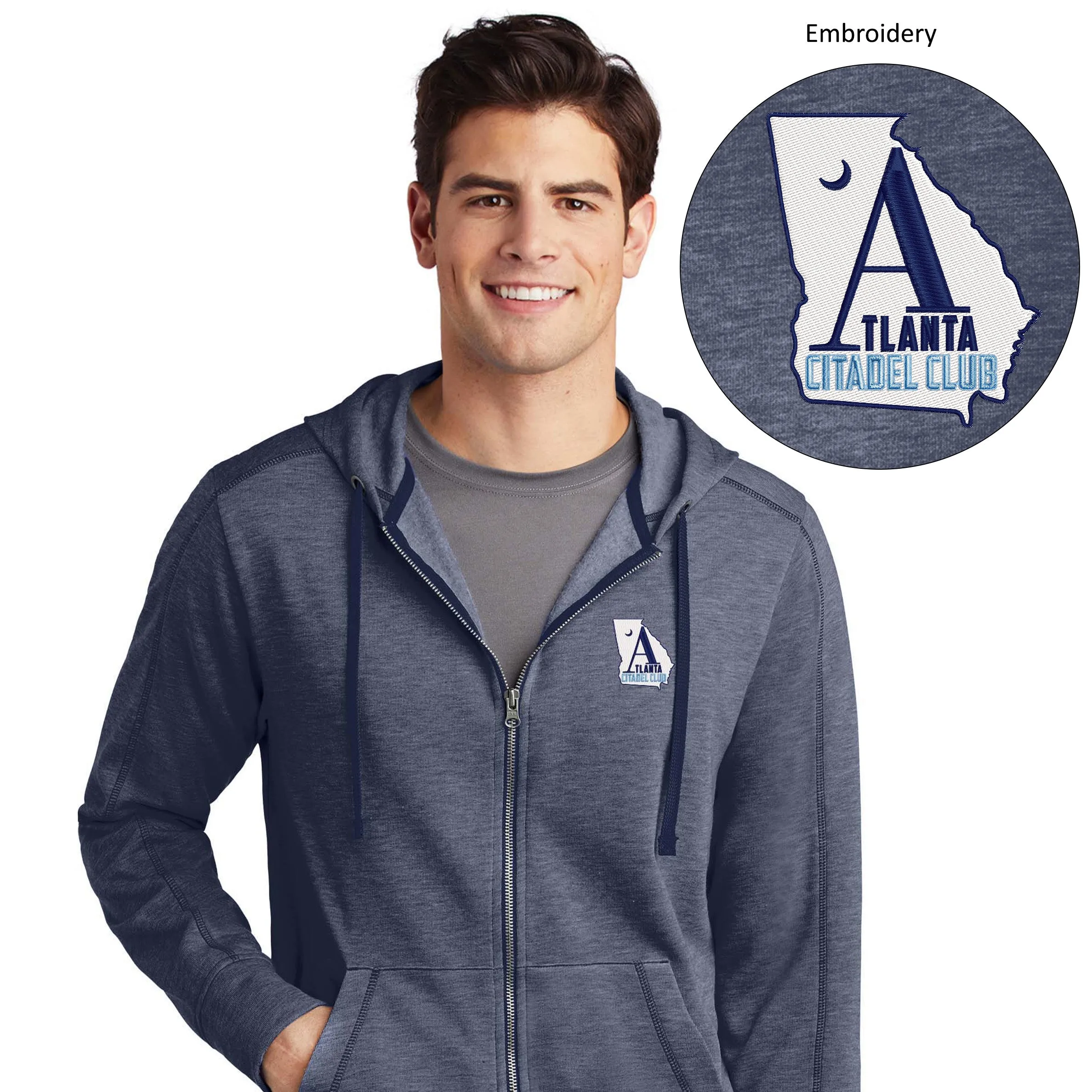 The Citadel, Atlanta Citadel Club Full-Zip Hooded Jacket