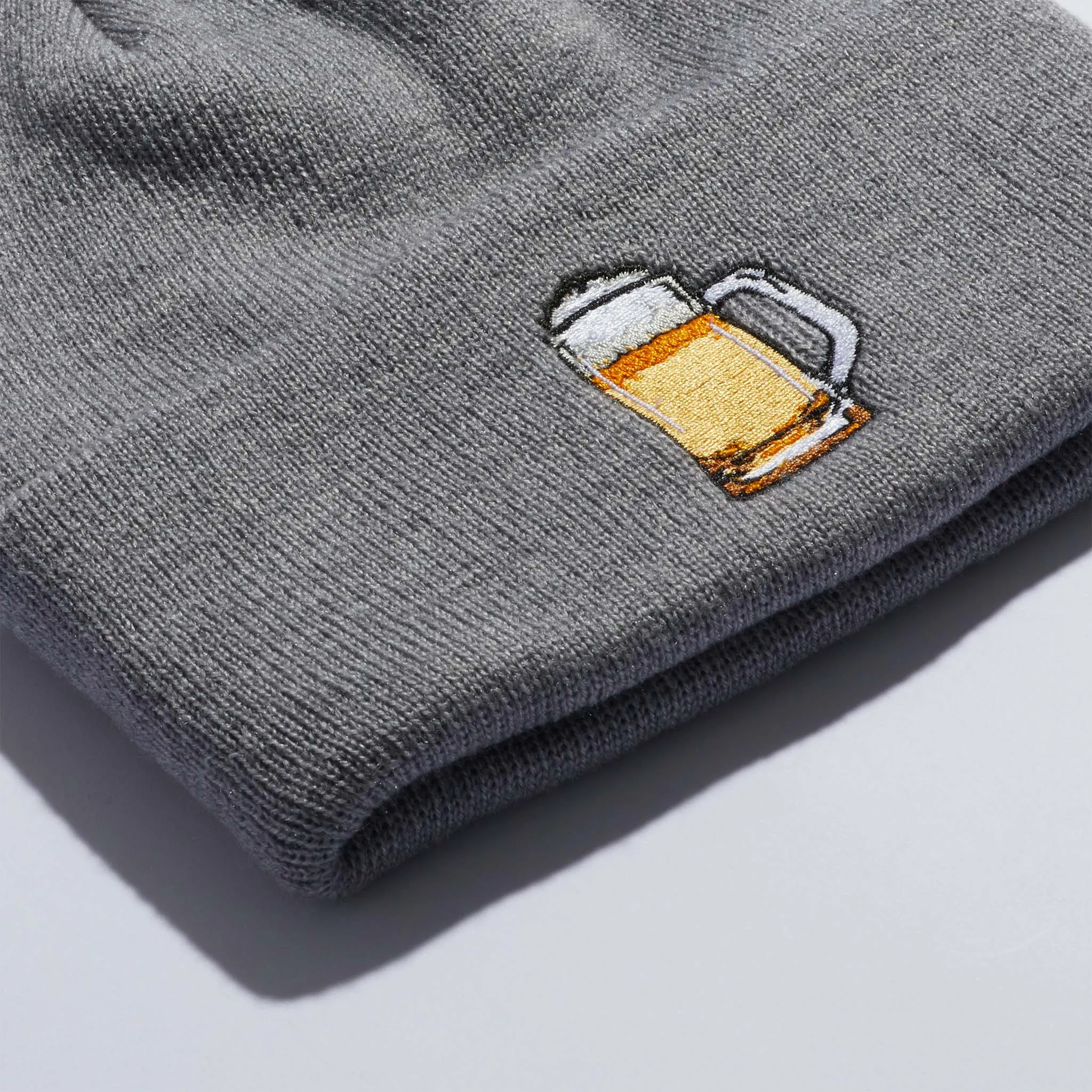 The Crave Food & Drink Patch Acrylic Cuff Beanie