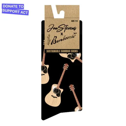 THE GUITAR BAMBOO SOCK BY JON STEVENS - Men and Women