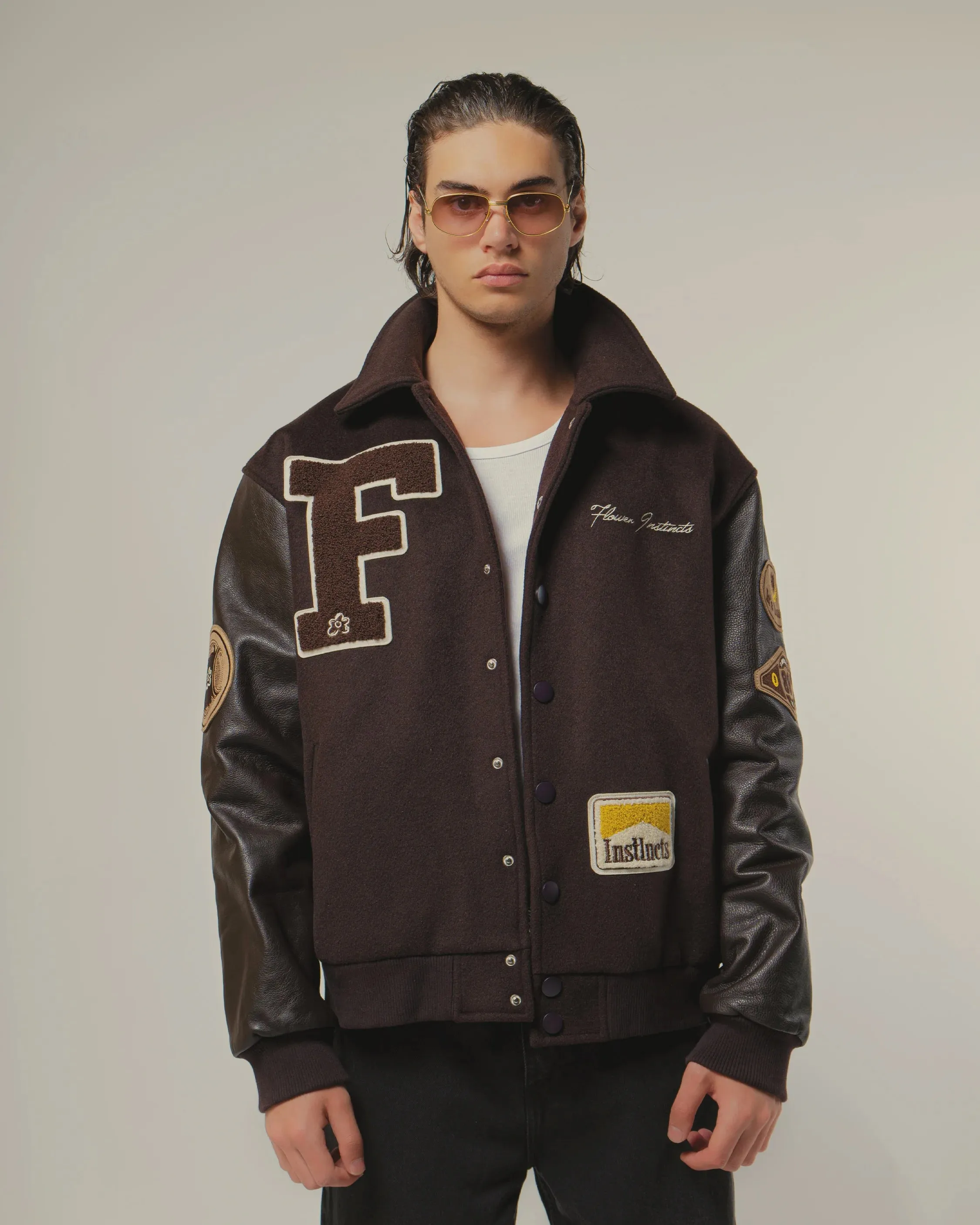 Tobacco Varsity Jacket