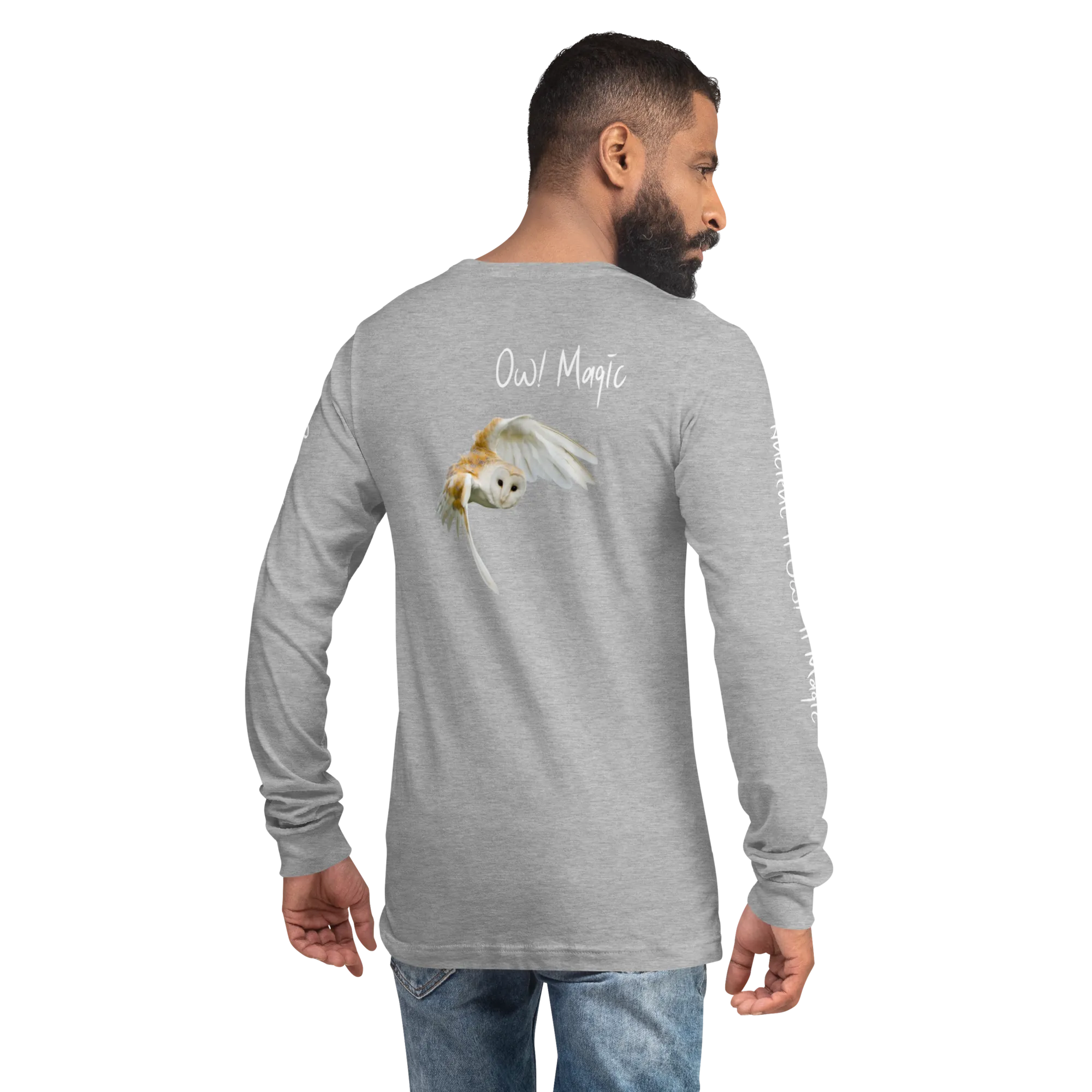 True Nature Ancient Owl Magic 1111-Unisex Long Sleeve Tee