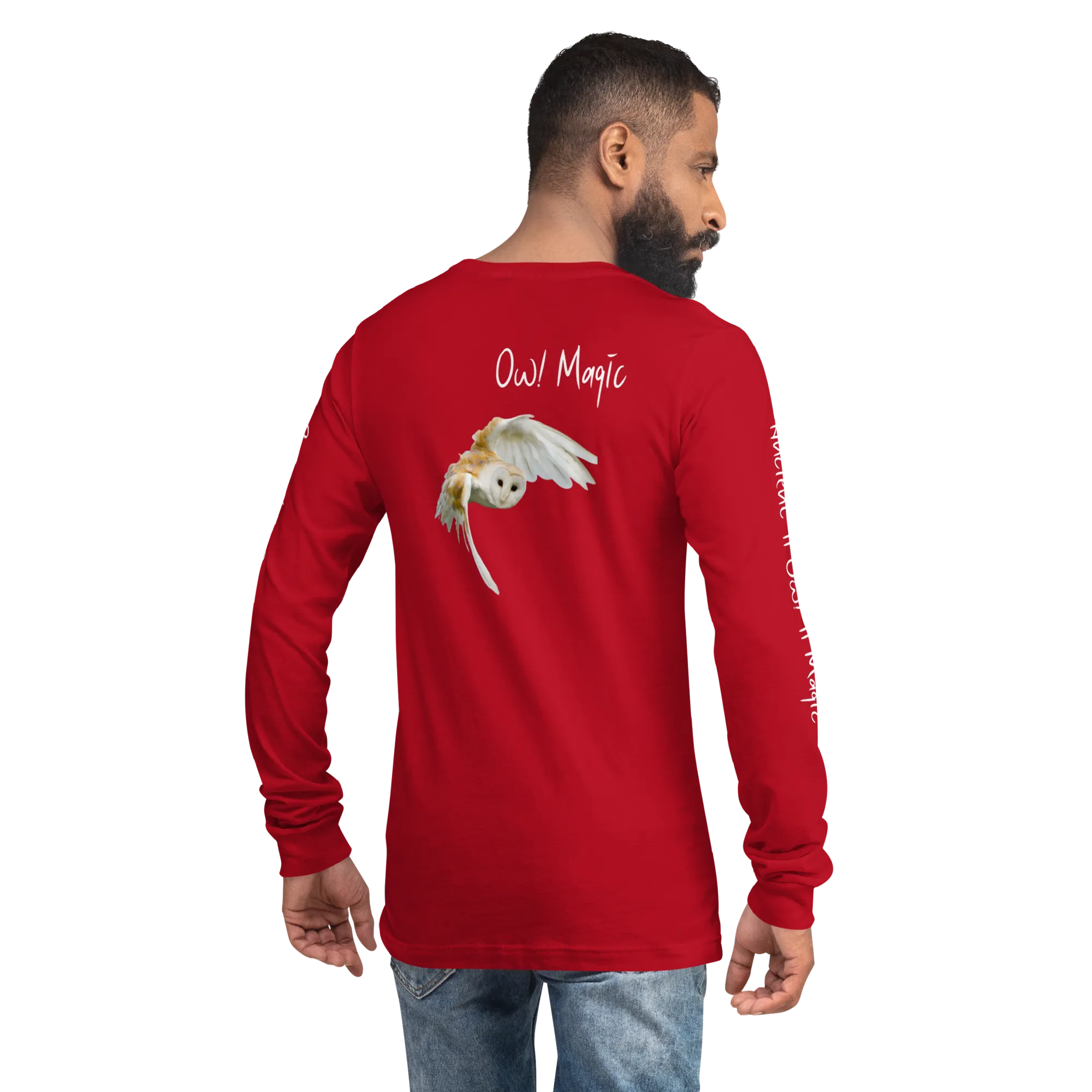 True Nature Ancient Owl Magic 1111-Unisex Long Sleeve Tee