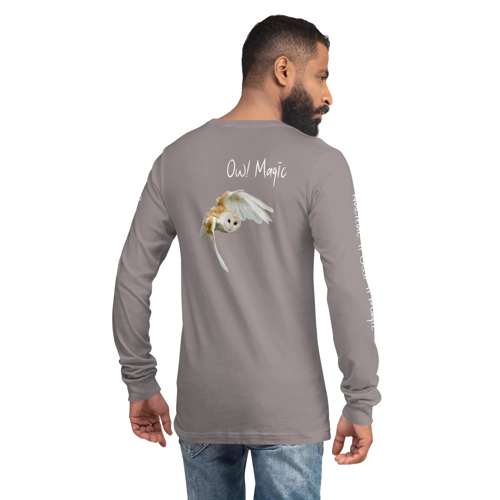 True Nature Ancient Owl Magic 1111-Unisex Long Sleeve Tee