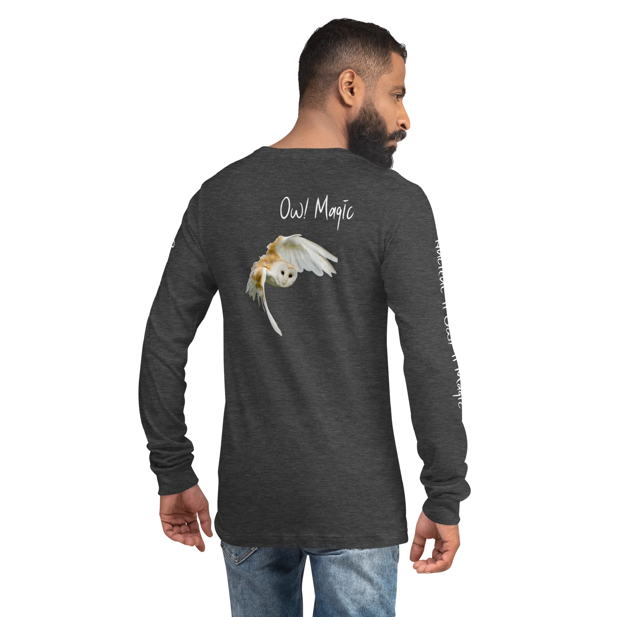 True Nature Ancient Owl Magic 1111-Unisex Long Sleeve Tee