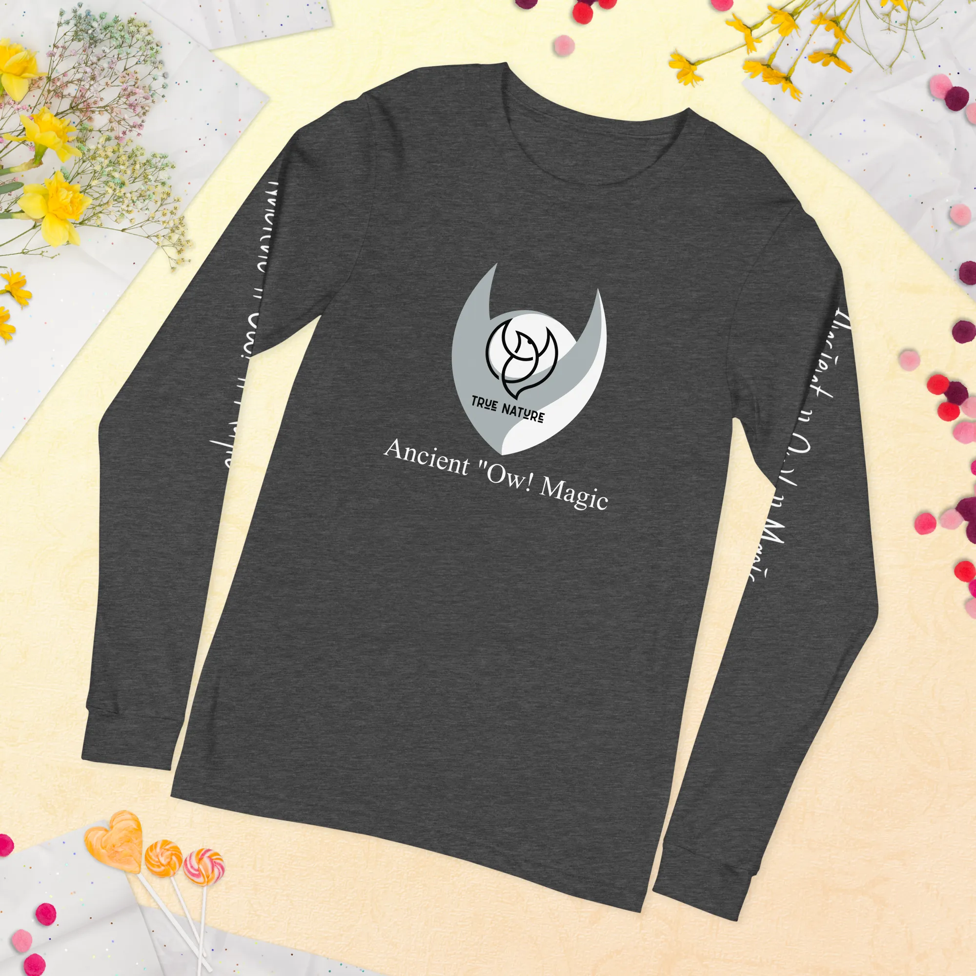 True Nature Ancient Owl Magic-Unisex Long Sleeve Tee