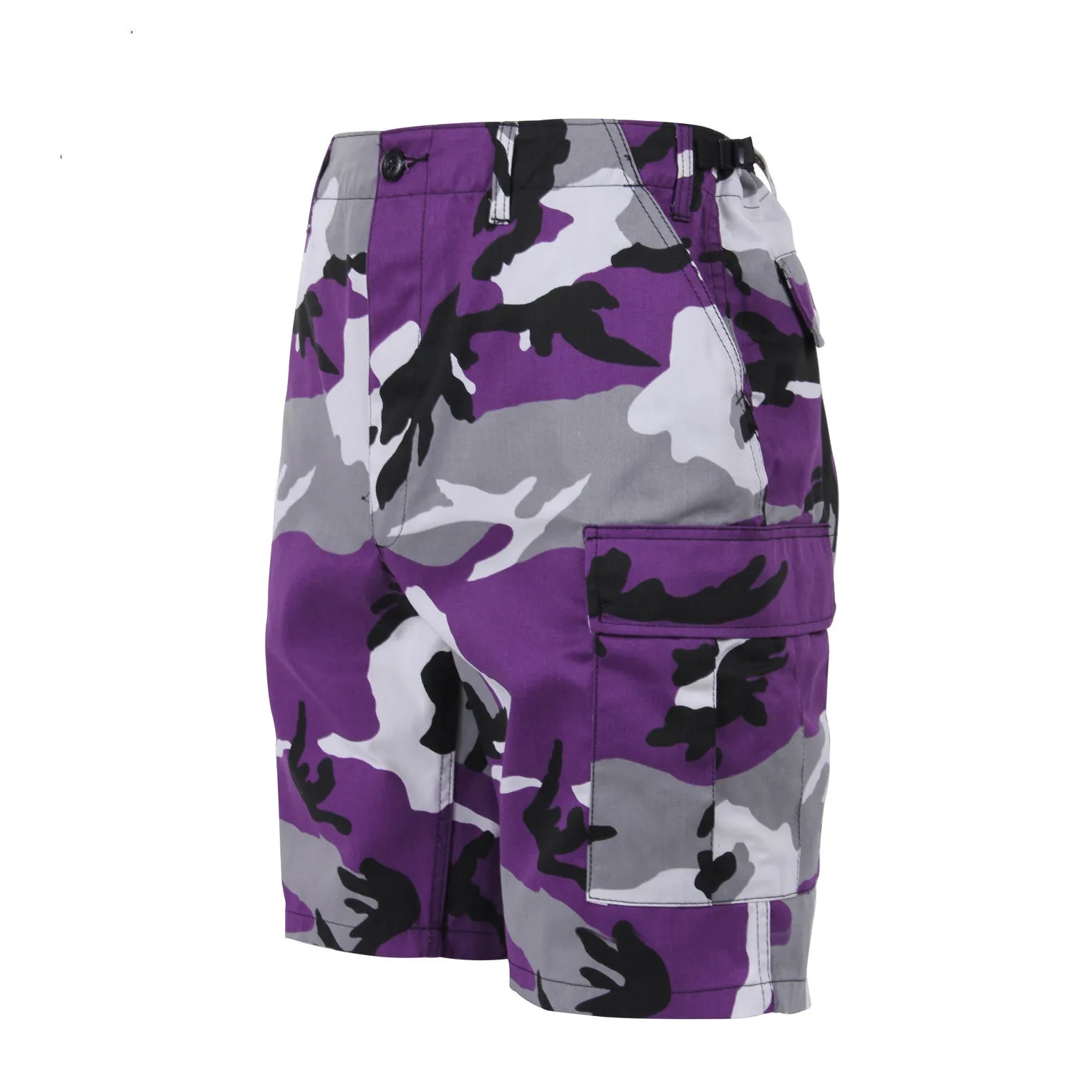 Ultra Violet Purple Camouflage BDU Shorts