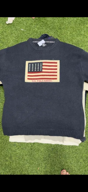 US polo sweater