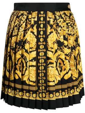 Versace Baroque Pleated Skirt