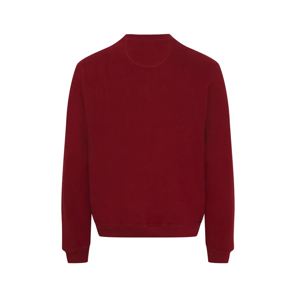 Winston 3XL-4XL Long Sleeve Sweatshirt - Dark Red