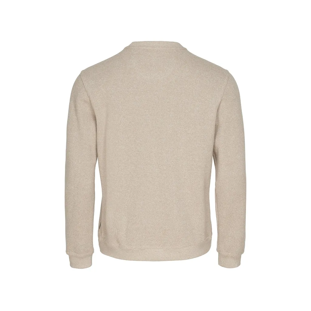 Winston 3XL-4XL Long Sleeve Sweatshirt - Sand Melange