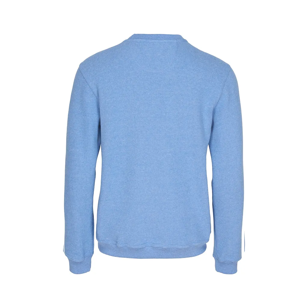 Winston Long Sleeve Sweatshirt - Denim Melange