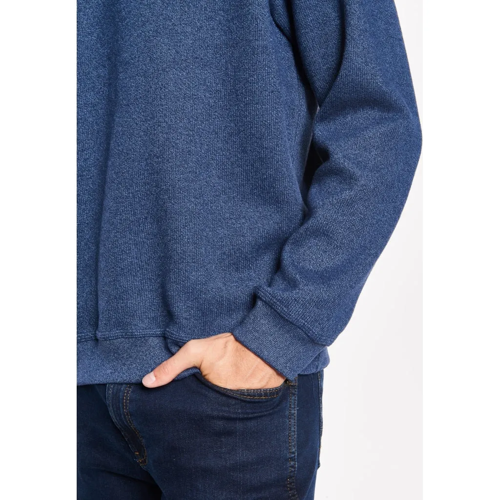 Winston Long Sleeve Sweatshirt - Indigo