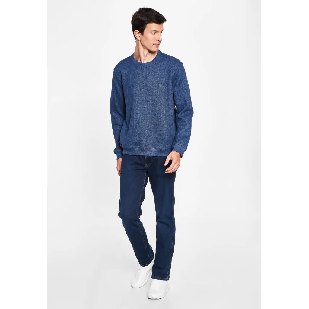 Winston Long Sleeve Sweatshirt - Indigo