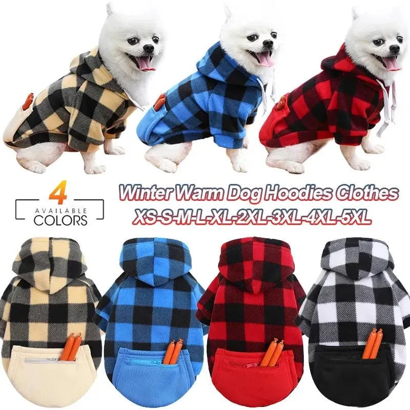 Winter Warm Dog Hoodies for Cozy Comfort