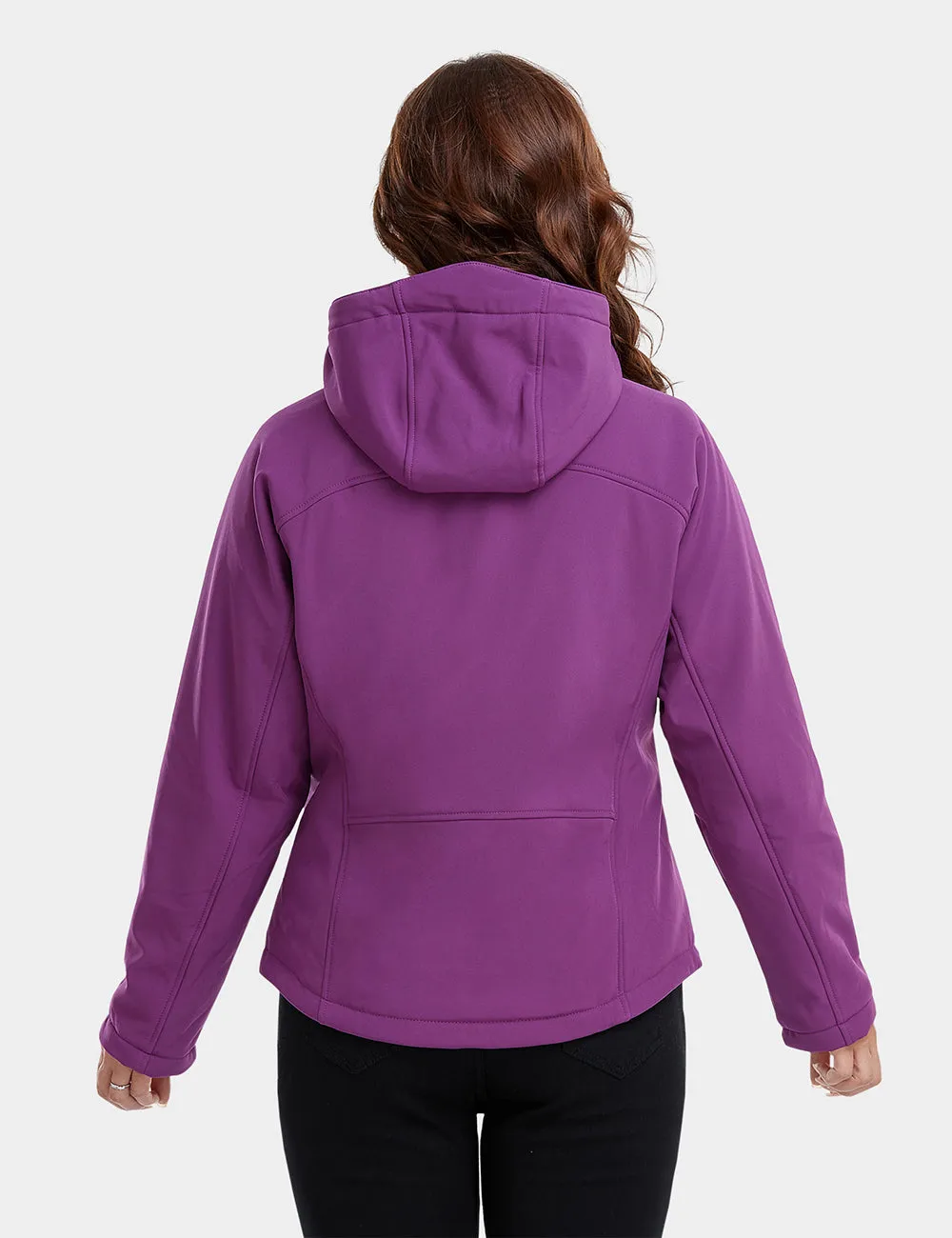 Women's Classic Heated Jacket - Purple/Black