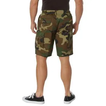 Woodland Camouflage BDU Shorts