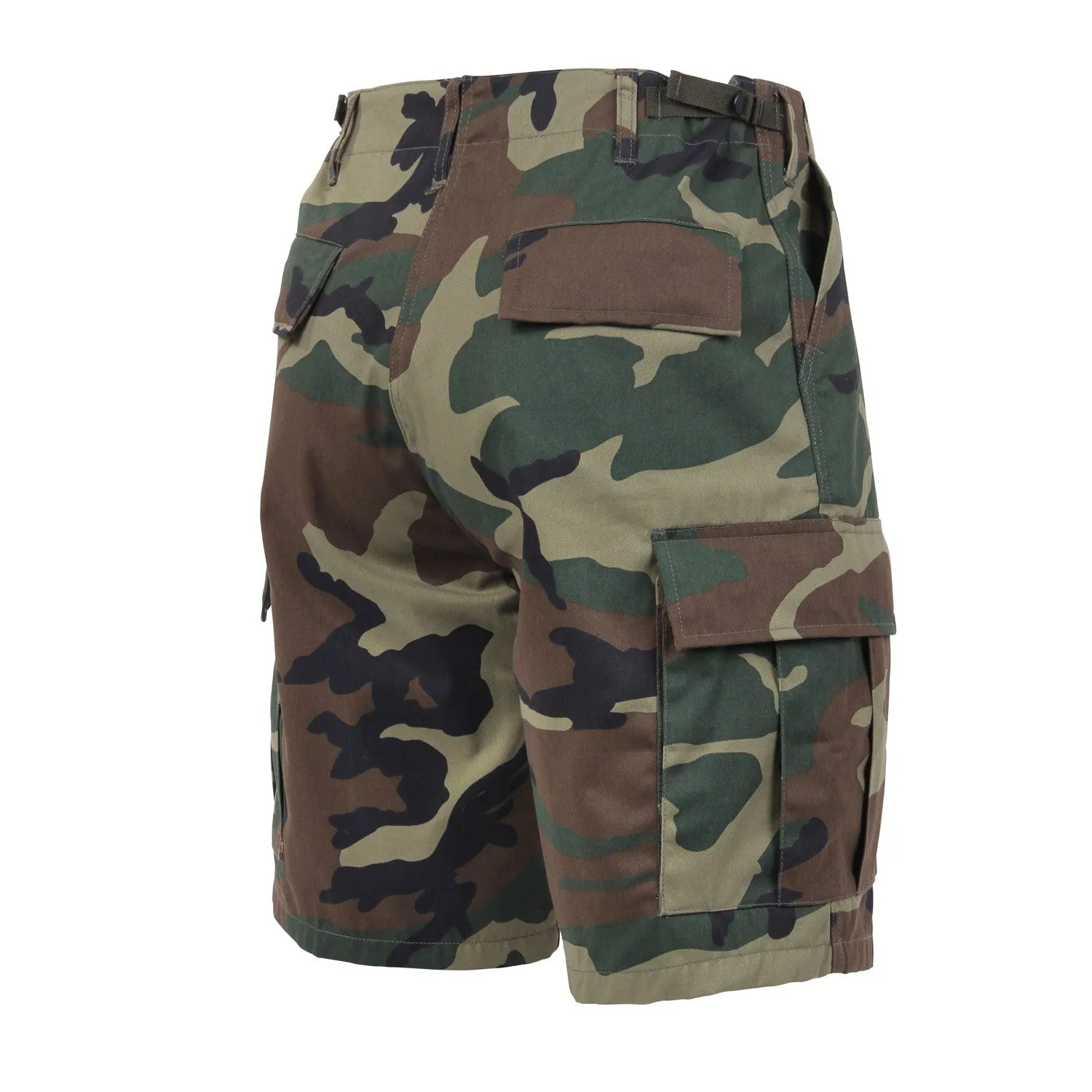 Woodland Camouflage BDU Shorts