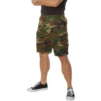 Woodland Camouflage BDU Shorts