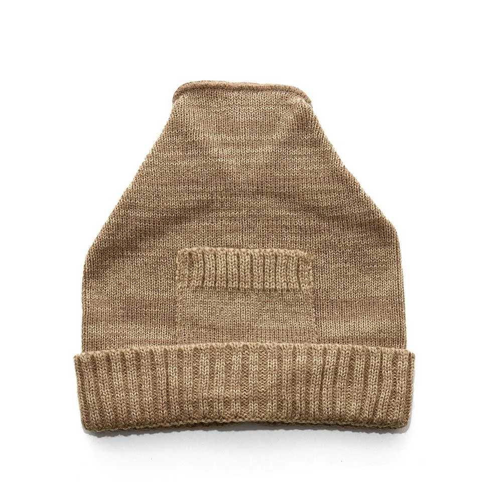 Wool Blend Knitted Beanie