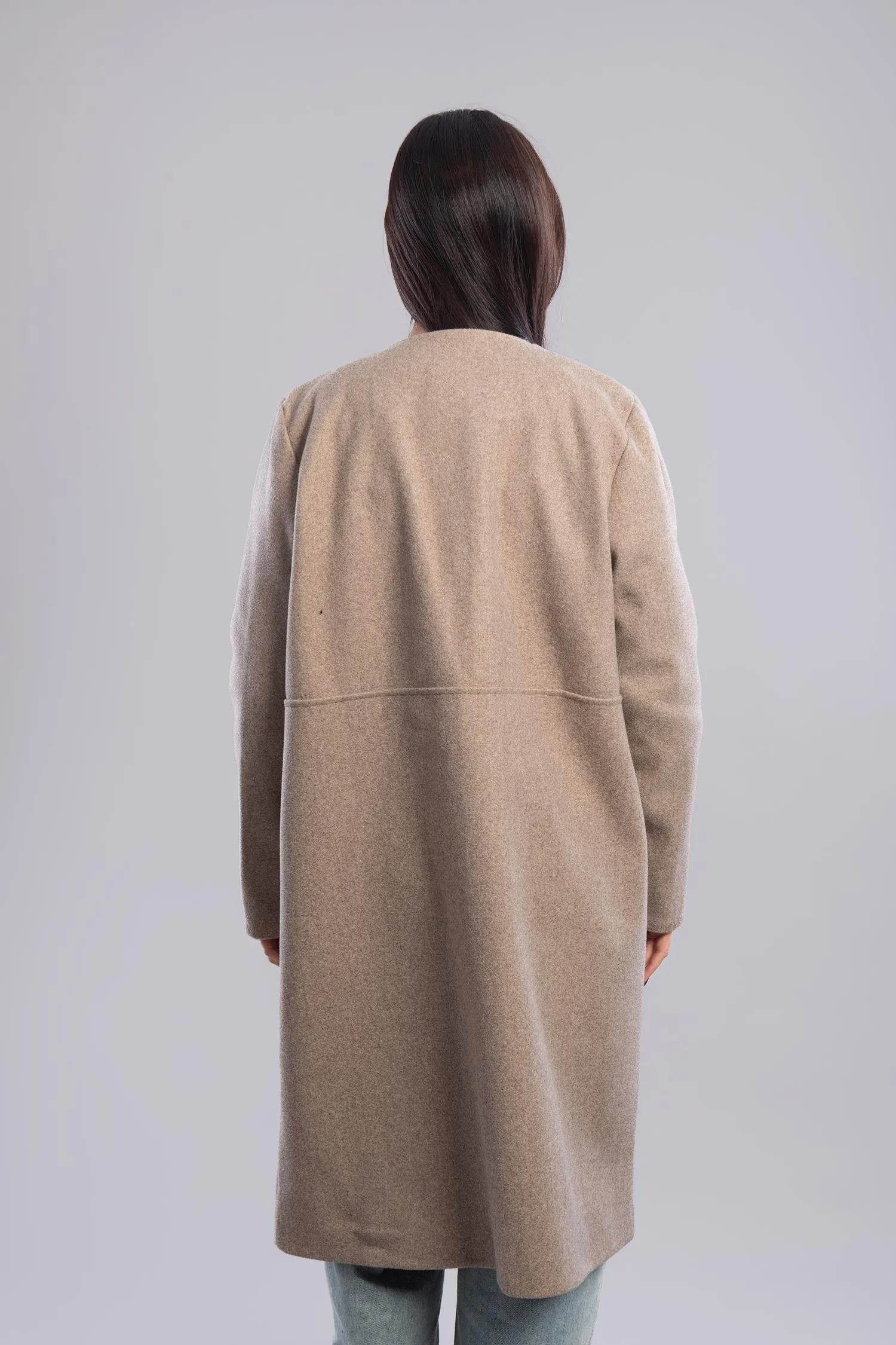 Wool Blend Overcoat - Allura