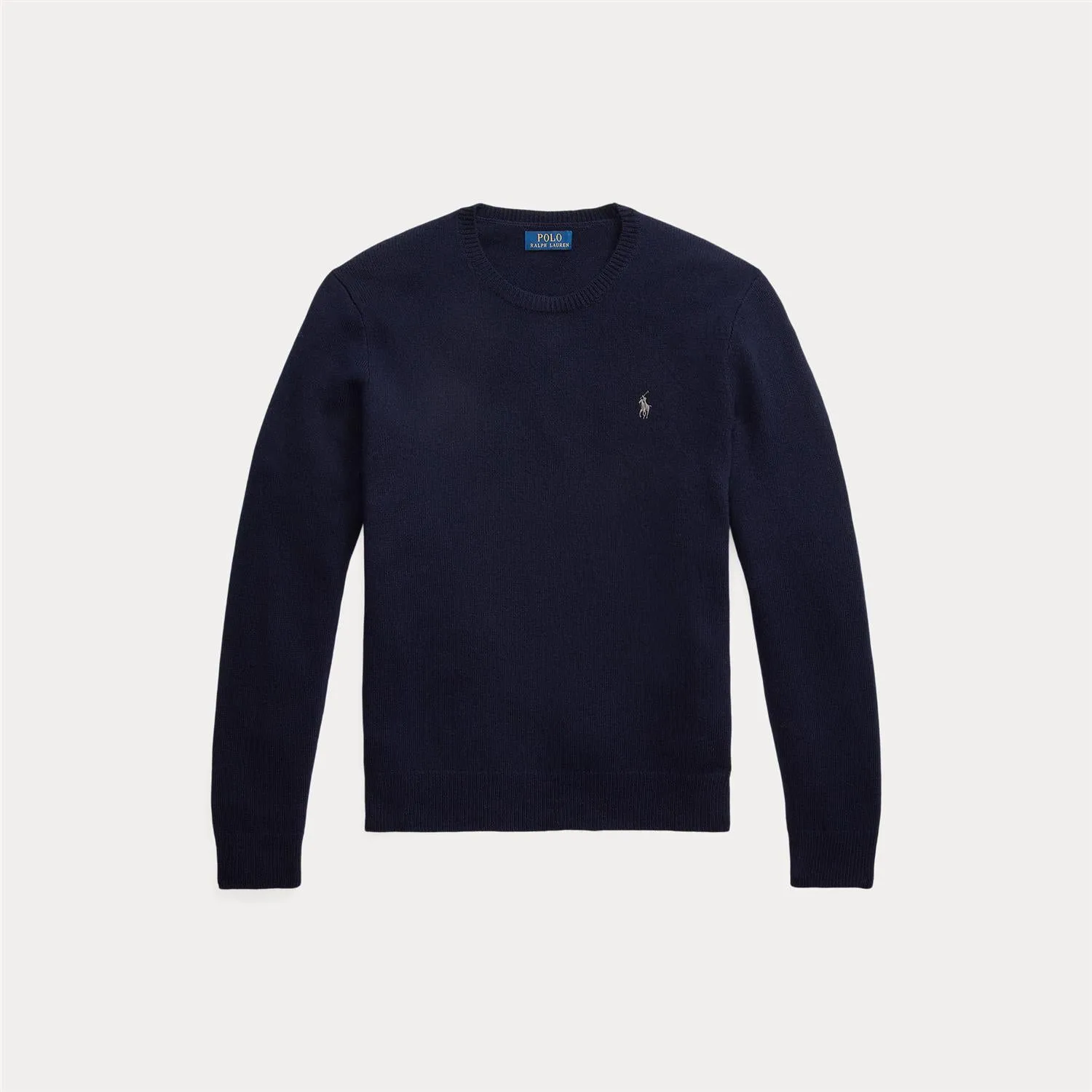 WOOL-COTTON CREWNECK SWEATER