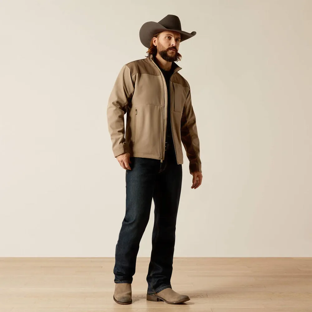 Wyatt Softshell Jacket in Brindle/Major Brown by Ariat