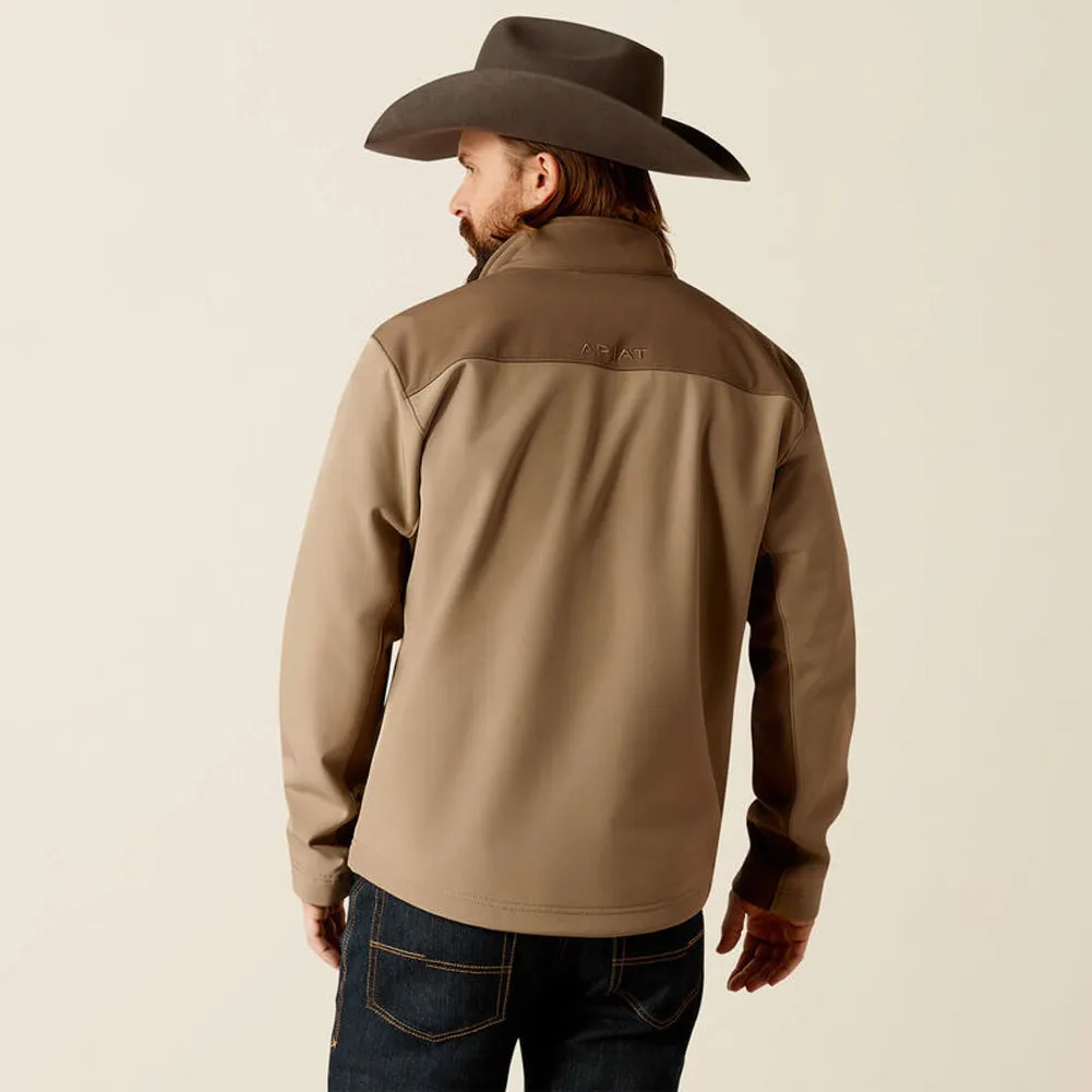 Wyatt Softshell Jacket in Brindle/Major Brown by Ariat