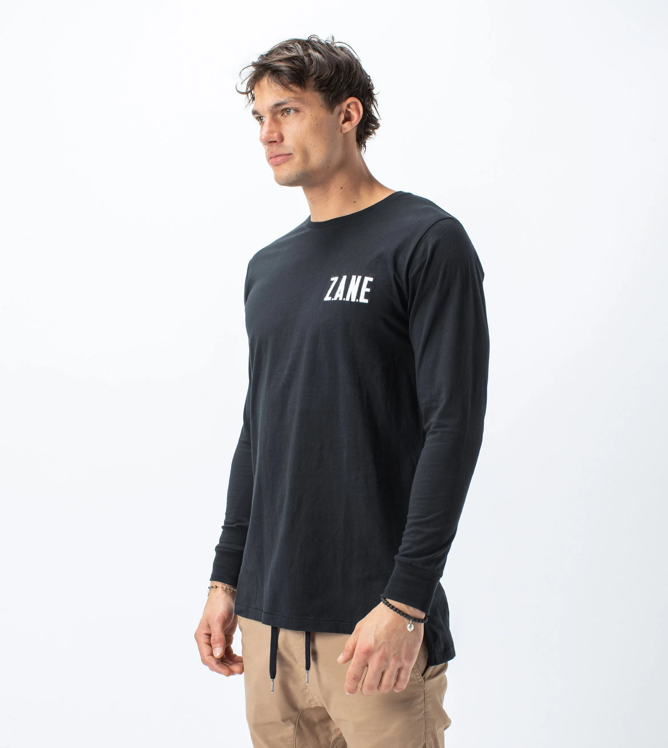 ZANE Flintlock LS Tee Black - Sale